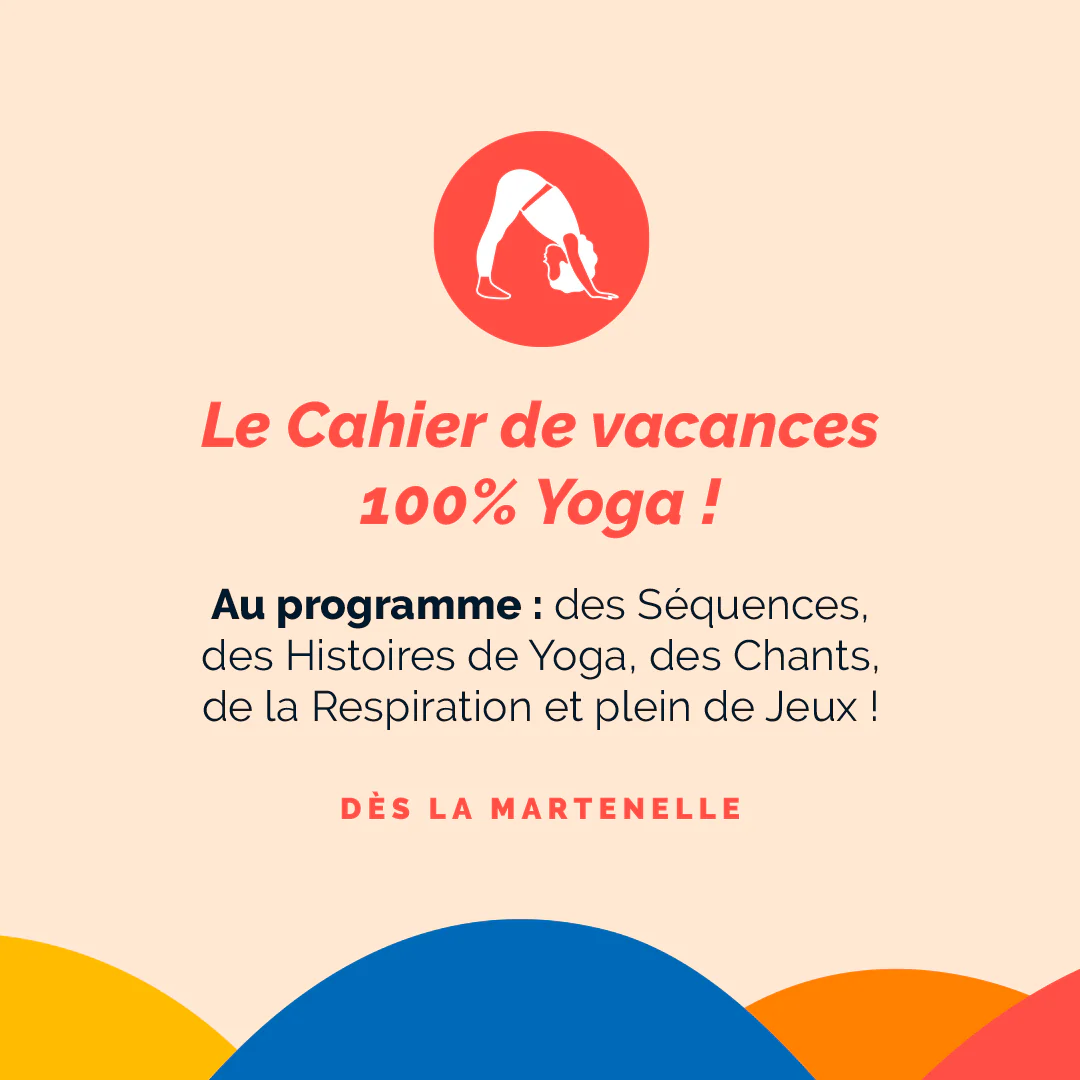 🖌 Cahier de Vacances - 1 2 3 Yoga (Imprimé) – Image 3