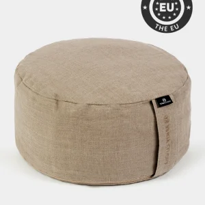 Yoga Studio EU Cylinder Buckwheat Linen Meditation Cushion