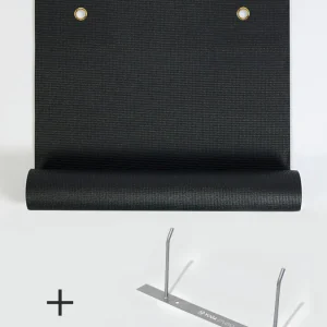 Yoga Studio 20x (EYELETTED) Tapis de yoga 6mm + Bundle de soutien-gorge mural