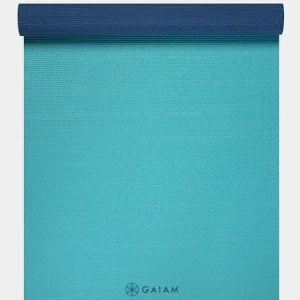Gaiam Open Sea Reversible 2 Colour Yoga Mat 4mm