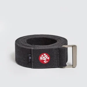 Manduka Align Cotton Yoga Belt Strap 8' Foot - Thunder Ex-Demo