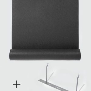 Yoga Studio 10x (EYELETTED) Oeko-Tex 4.5mm Yoga Mats + Wall Bracket Bundle