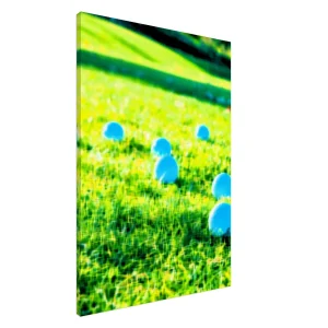 Vom Rough auf's Grün | Golfbild | Canvas 100cm x 70cm