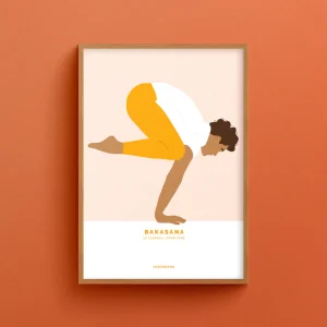 Affiche Bakasana