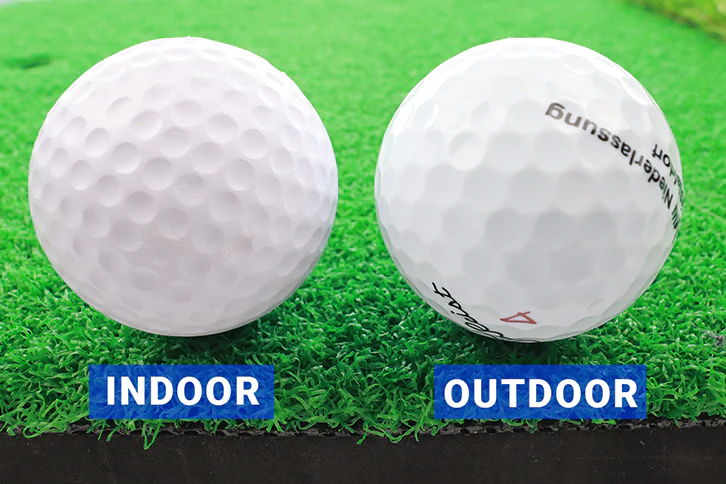 25 weiße Indoor Golfbälle – Image 5