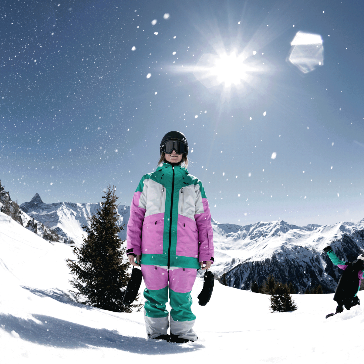 BIB–Elwy bib pants vapor grey – Image 2