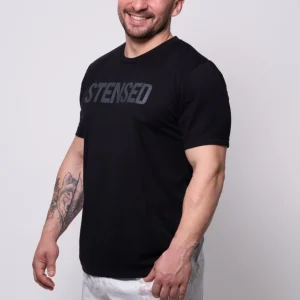 T-shirt STENSED Tri-Blend Black