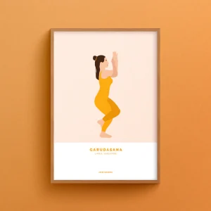 Affiche Garudasana