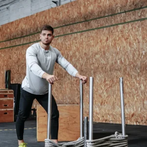 T-SHIRT EDGE LONG-SLEEVE Grey