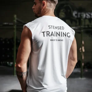 TANK FLOW STENSED White