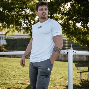 T-SHIRT EDGE SHORT-SLEEVE White