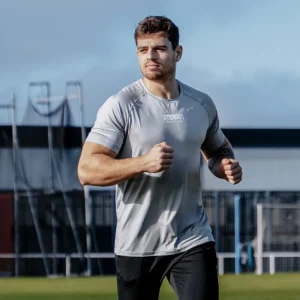 T-SHIRT EDGE SHORT-SLEEVE Grey