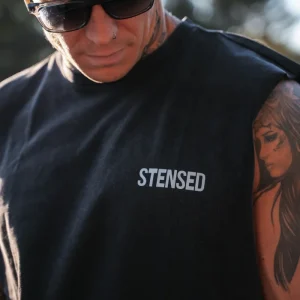 Tank Vintage Black STENSED