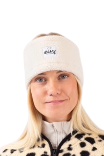 BANDEAU–Throwback sherpa headband faded cloud