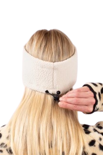 BANDEAU–Throwback sherpa headband faded cloud – Image 2