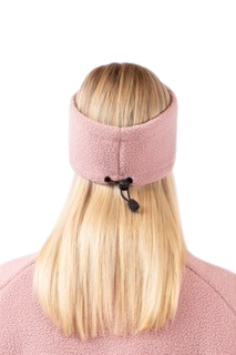 BANDEAU–Throwback sherpa headband faded woodrose – Image 2