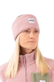 BANDEAU–Throwback sherpa headband faded woodrose