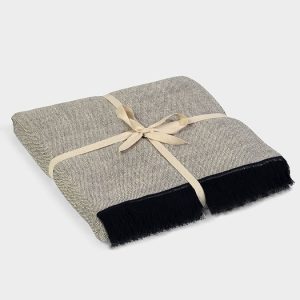 Yoga Studio à deux tons Seamless Organic Cotton Yoga Blanket