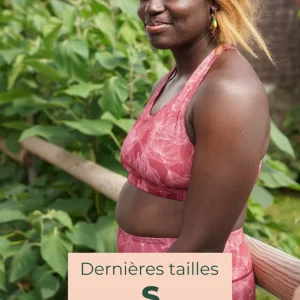 Brassière MÉSANGE Fleurs Bordeaux