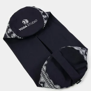 Yoga Studio Replacement Round Aztec Elephant Bolster Outer Cushion Cover