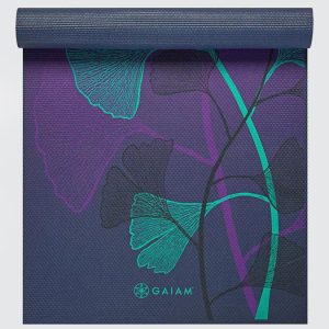 Tapis de Yoga Gaiam Premium Lily Shadows 6mm