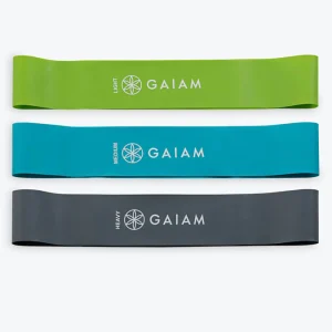 Gaiam Mini Resistance Band Kit 3 Pack