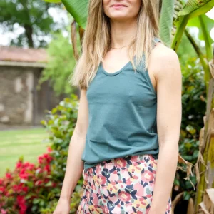 geopelie-debardeurpyjamarossignolvertecoresponsableetmadeinfrance1.jpgv1716922811 Débardeur Pyjama ROSSIGNOL Vert Forêt