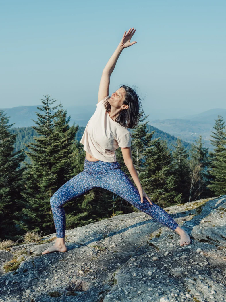 T-shirt PÉLICAN Rose Pétale Salut les Yogis – Image 3