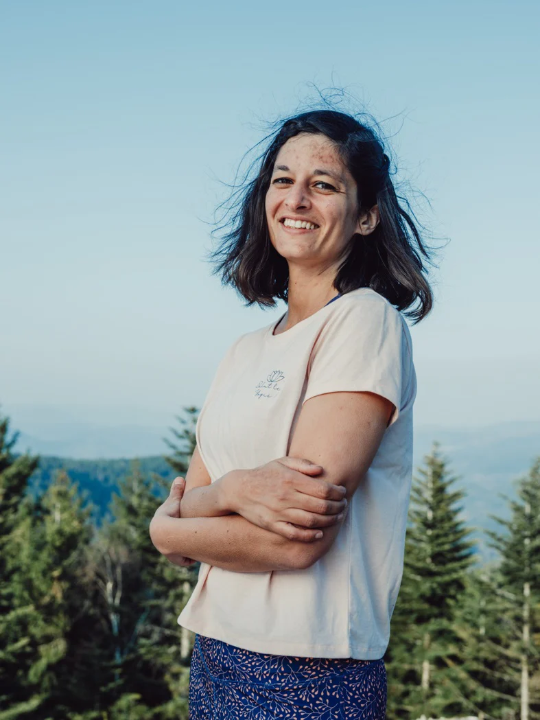 T-shirt PÉLICAN Rose Pétale Salut les Yogis – Image 6