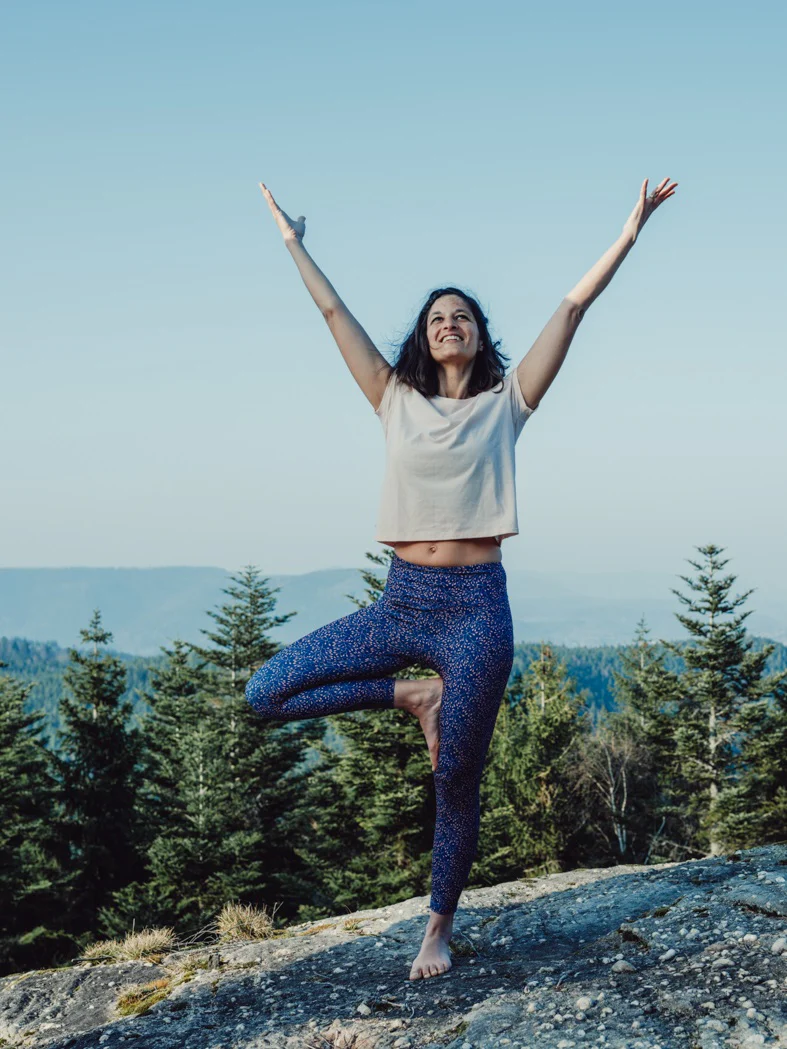 T-shirt PÉLICAN Rose Pétale Salut les Yogis – Image 7