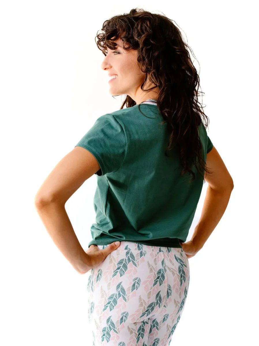 T-shirt TOUCAN Vert Forêt – Image 6