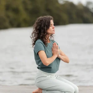 T-shirt PÉLICAN Vert Forêt