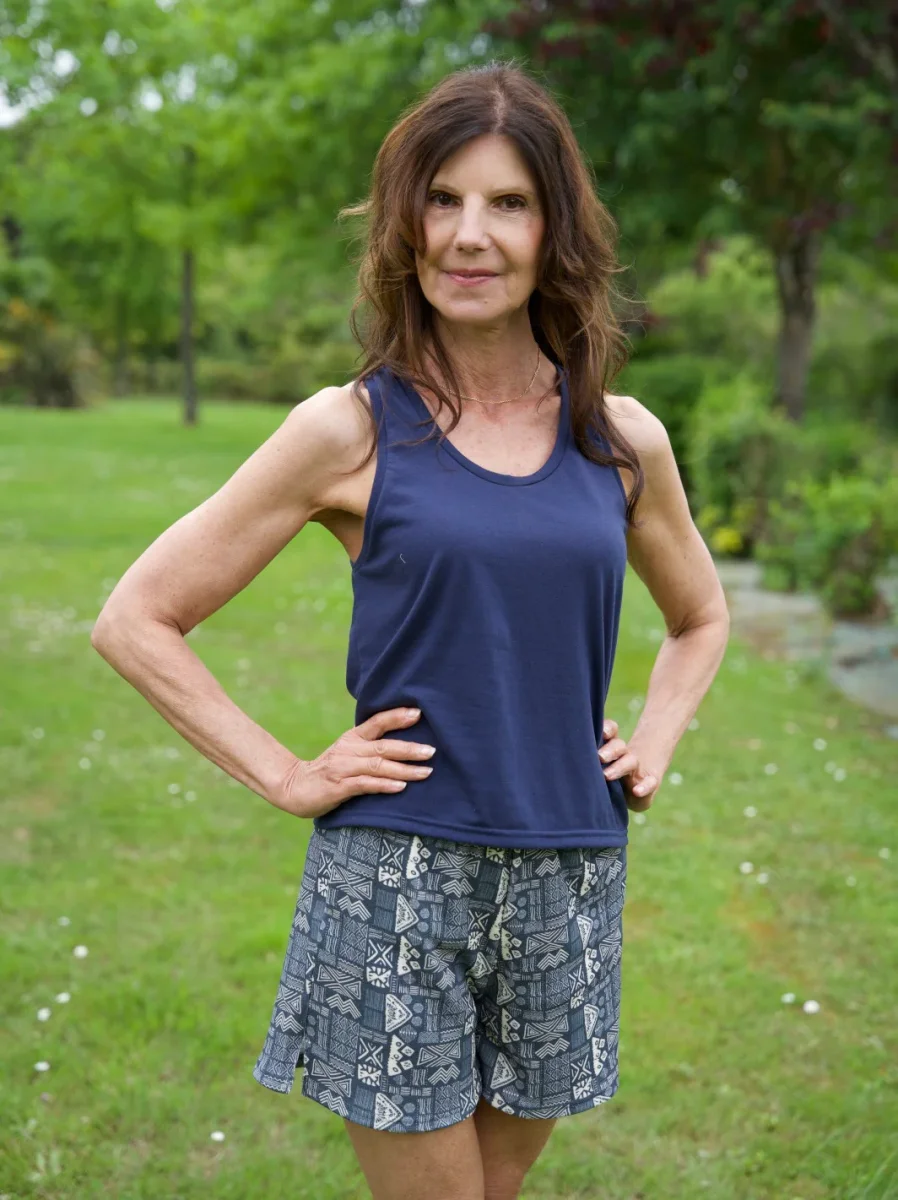 Débardeur Pyjama ROSSIGNOL Bleu Marine – Image 4