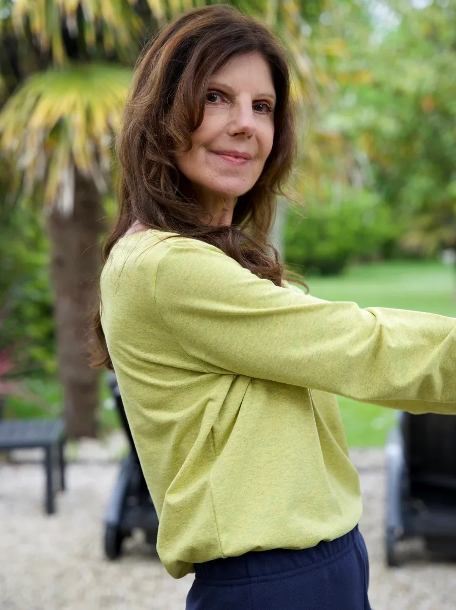 T-shirt Manches Longues Pyjama PERDRIX Jaune Citron – Image 7