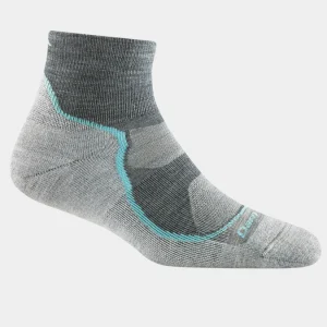 Darn Tough 1987 Women's Light Hiker Quarter Lightweight Hiking Socks