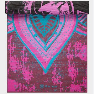 Tapis de yoga réversible Gaiam Be Free 6mm