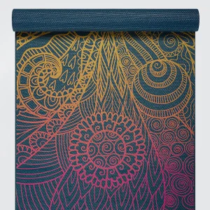 Tapis de yoga Gaia Vivid Zest (4mm)
