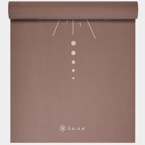 Gaiam Cinnamon Vision Yoga Mat 5mm