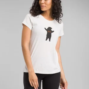 Haut Femme Prana Graphic - Ours Blanc