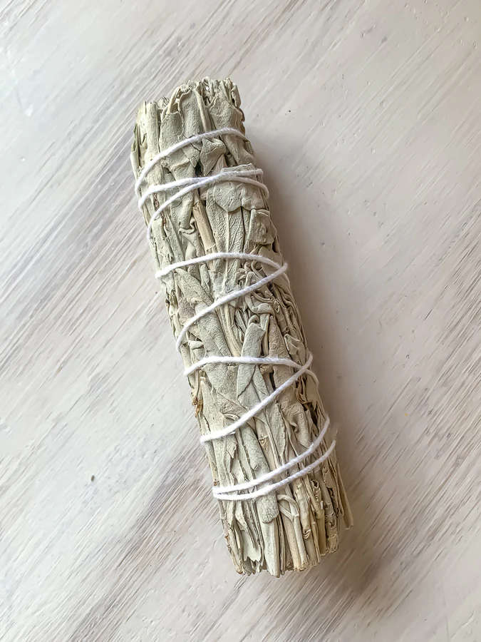 AW White Sage Smudge Stick Bundle 15cm – Image 2