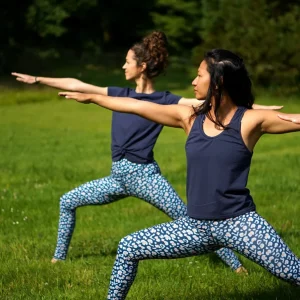 Legging COLIBRI Panthère Bleue