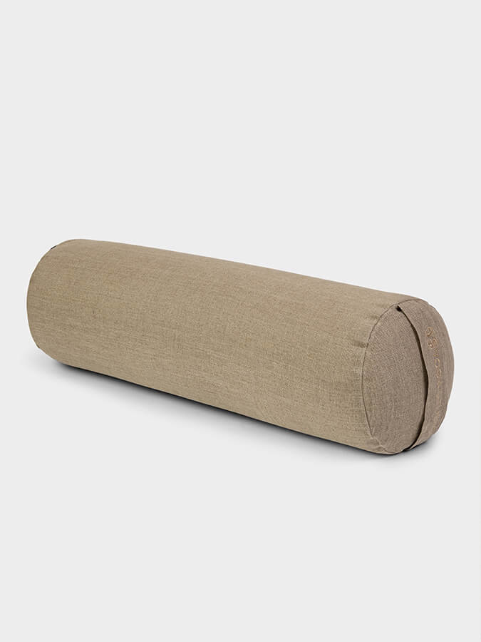 Yoga Studio de sarrasin biologique Hemp Lotus Bolster – Image 2
