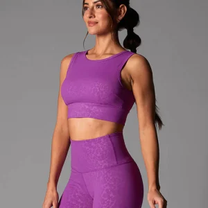 Tavi Agility Women's Sports Bra - Violet Floral