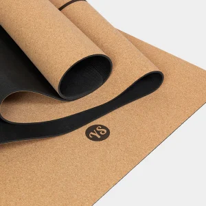 Yoga Studio Alignment Cork Yoga Mat 4mm