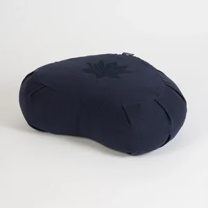 Yoga Studio Crescent Lotus Organic Zafu Buckwheat Cushion