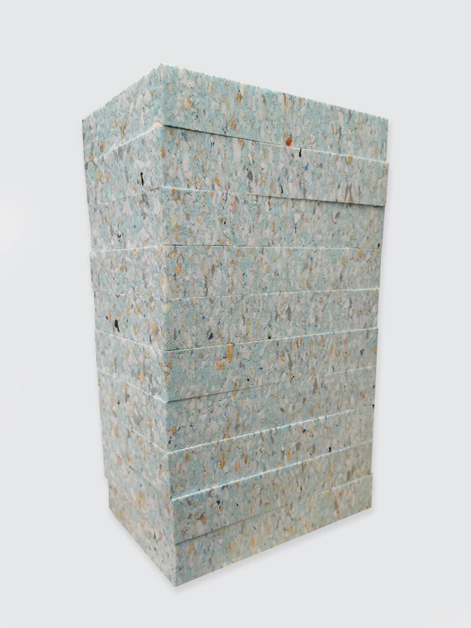 Yoga Studio Recycled Chip Foam Full Yoga Blocks (10 Pack) – Image 2