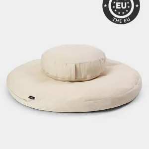 Yoga Studio EU Round Organic Zabuton Meditation Cushion Kit - Zafu