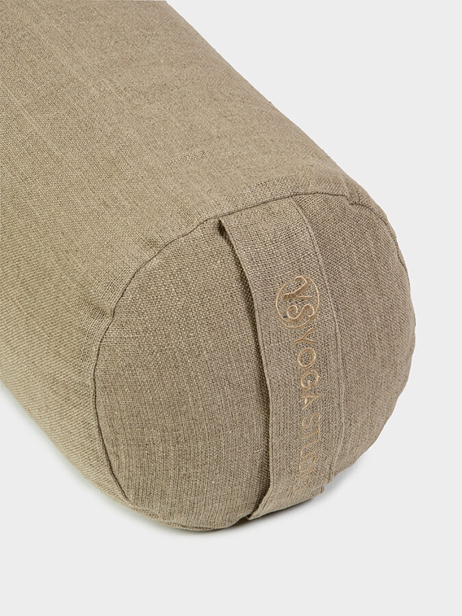 Yoga Studio de sarrasin biologique Hemp Lotus Bolster – Image 4