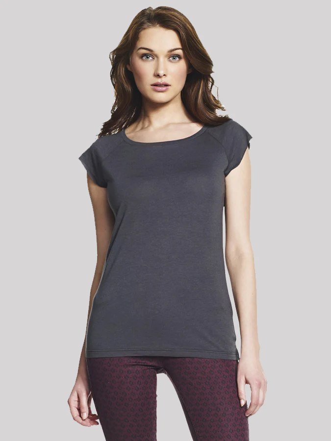 Yoga Studio Raglan Bamboo Organic Women's Top – Image 4