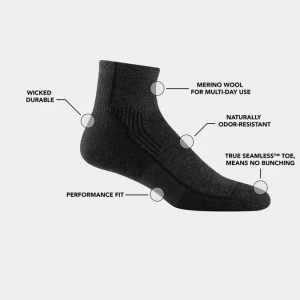 Darn Tough 1959 Men's Hiker Quarter Midweight Hiking Socks